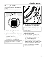 Preview for 15 page of Miele Novotronic T 1565 C Operation Manual