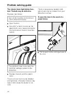 Preview for 20 page of Miele Novotronic T 1565 C Operation Manual