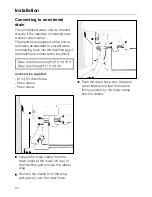 Preview for 24 page of Miele Novotronic T 1565 C Operation Manual