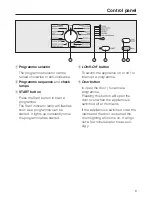 Preview for 9 page of Miele Novotronic T 220 Operating Instructions Manual