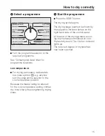 Preview for 15 page of Miele Novotronic T 220 Operating Instructions Manual