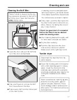 Preview for 17 page of Miele Novotronic T 220 Operating Instructions Manual