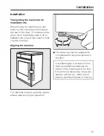 Preview for 25 page of Miele Novotronic T 220 Operating Instructions Manual