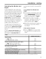 Preview for 29 page of Miele Novotronic T 220 Operating Instructions Manual