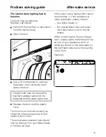 Preview for 19 page of Miele Novotronic T 560 C Operating Instructions Manual