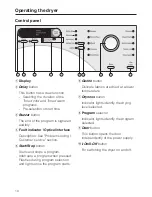 Preview for 10 page of Miele NOVOTRONIC T 7644 C Operating Instructions Manual