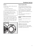 Предварительный просмотр 41 страницы Miele NOVOTRONIC W 1612 Operating Instructions Manual