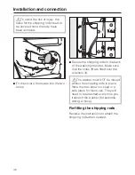 Предварительный просмотр 46 страницы Miele NOVOTRONIC W 1612 Operating Instructions Manual