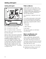 Preview for 20 page of Miele Novotronic W 844 Operating Instructions Manual