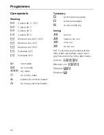 Preview for 26 page of Miele Novotronic W 844 Operating Instructions Manual