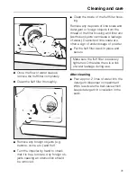 Preview for 41 page of Miele Novotronic W 844 Operating Instructions Manual