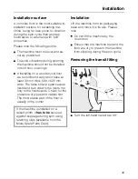 Preview for 49 page of Miele Novotronic W 844 Operating Instructions Manual