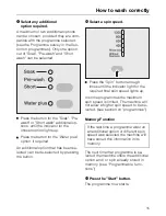 Preview for 15 page of Miele Novotronic W 844 Operating Manual