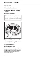 Preview for 16 page of Miele Novotronic W 844 Operating Manual