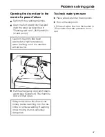 Preview for 47 page of Miele Novotronic W 844 Operating Manual