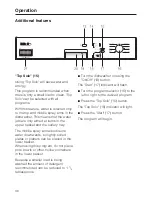 Preview for 36 page of Miele Novotronic Operating Instructions Manual