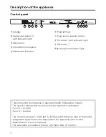 Preview for 6 page of Miele Optima G 1470 Operating Instructions Manual