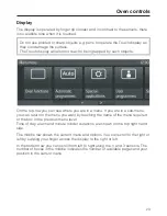 Preview for 23 page of Miele Oven Operating And Installation Instructions