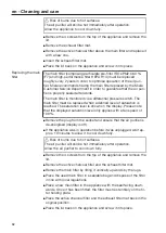 Preview for 62 page of Miele PAC 1045 Operating Instructions Manual