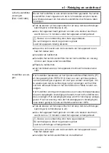 Preview for 165 page of Miele PAC 1045 Operating Instructions Manual