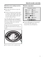 Preview for 15 page of Miele Paragon Plus Operating Instructions Manual