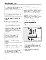 Preview for 32 page of Miele Paragon Plus Operating Instructions Manual