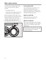 Preview for 42 page of Miele Paragon Plus Operating Instructions Manual