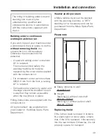 Preview for 49 page of Miele Paragon Plus Operating Instructions Manual