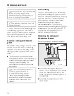 Предварительный просмотр 32 страницы Miele Paramount Operating Instructions Manual