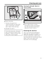 Предварительный просмотр 33 страницы Miele Paramount Operating Instructions Manual