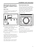 Предварительный просмотр 51 страницы Miele Paramount Operating Instructions Manual