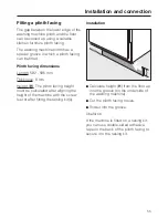 Предварительный просмотр 55 страницы Miele Paramount Operating Instructions Manual