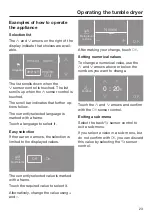 Предварительный просмотр 23 страницы Miele PDR 307 EL CC Operating And Installation Instructions