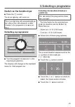 Предварительный просмотр 29 страницы Miele PDR 307 EL CC Operating And Installation Instructions