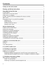 Preview for 2 page of Miele PDR 507 EL Marine Operating And Installation Instructions