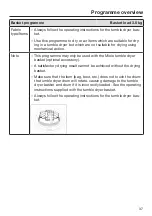 Preview for 37 page of Miele PDR 507 EL Marine Operating And Installation Instructions