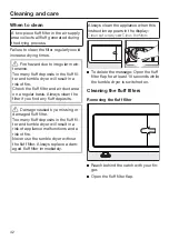 Preview for 42 page of Miele PDR 507 EL Marine Operating And Installation Instructions