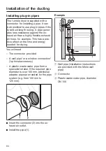 Preview for 64 page of Miele PDR 507 EL Marine Operating And Installation Instructions