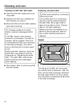 Preview for 54 page of Miele PDR 507 HP Marine Operating And Installation Instructions