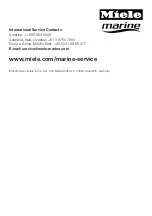 Preview for 91 page of Miele PDR 507 HP Marine Operating And Installation Instructions