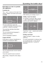 Preview for 23 page of Miele PDR 507 HP Operating And Installation Instructions