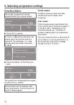 Preview for 32 page of Miele PDR 507 HP Operating And Installation Instructions