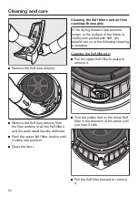 Preview for 52 page of Miele PDR 507 HP Operating And Installation Instructions