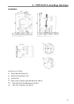 Preview for 27 page of Miele PDR 514 EL Installation Manual