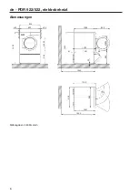 Предварительный просмотр 6 страницы Miele PDR 522 EL Installations Plan