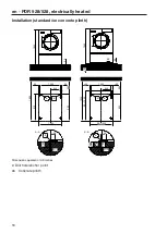 Предварительный просмотр 18 страницы Miele PDR 528EL Installation Manual