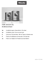 Preview for 1 page of Miele PDR 544 EL Installation Manual