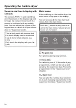 Preview for 20 page of Miele PDR 908 EL Marine Operating And Installation Instructions