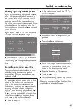 Preview for 27 page of Miele PDR 908 EL Marine Operating And Installation Instructions