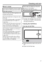 Preview for 47 page of Miele PDR 908 EL Marine Operating And Installation Instructions